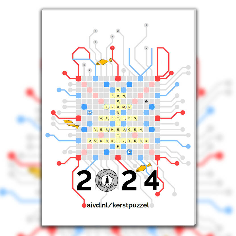 Omslag kerstpuzzel 2024