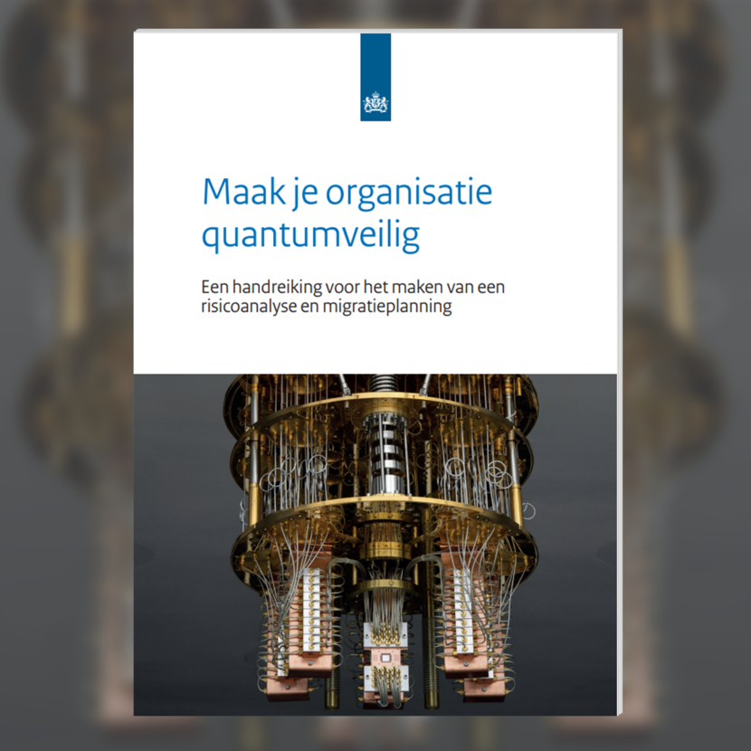 Omslag publicatie Maak je organisatie quantumveilig